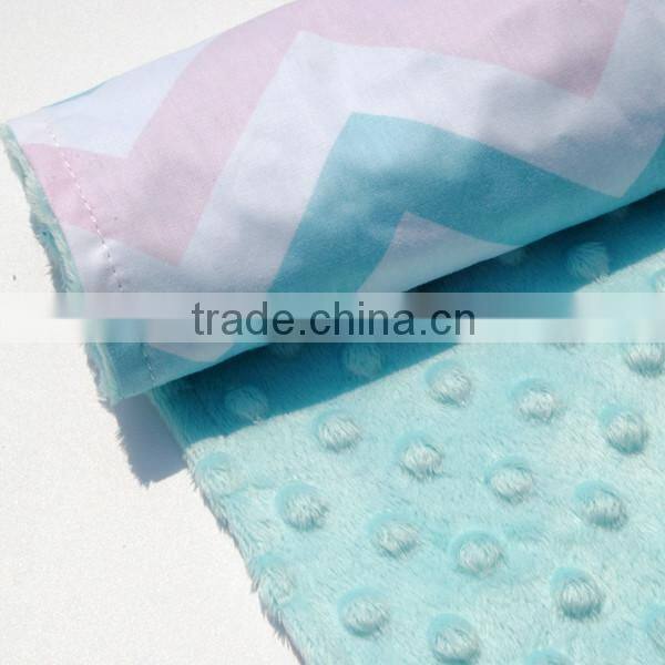 2016 ABC TEX Featured Products Minky Dot Cotton Burping Pad for Infant