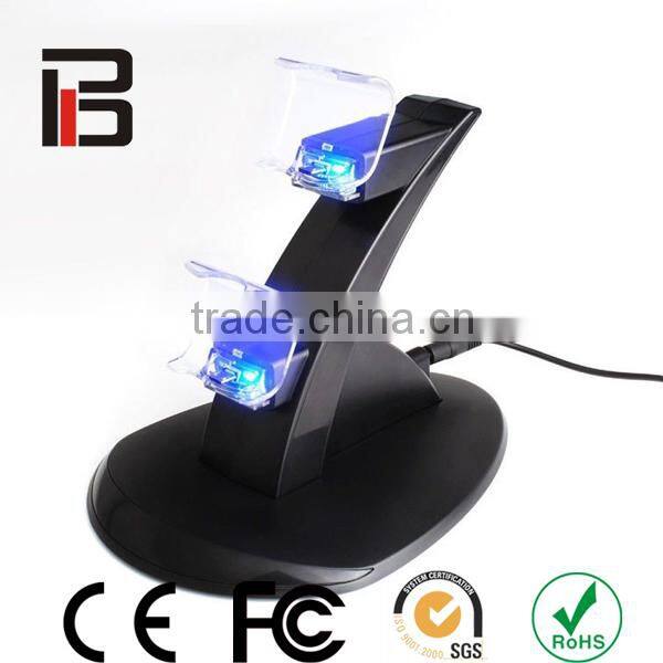 Hot items for ps4 controller dual charger with LED indicate