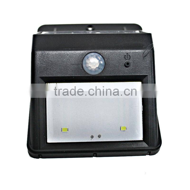 Waterproof 4SMD Solar LED Sensor Light
