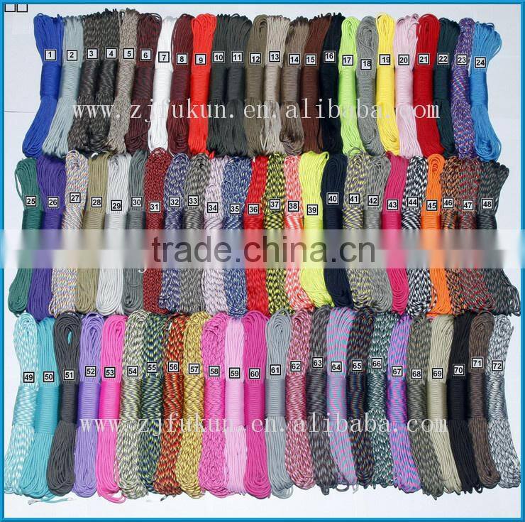 100 Meters 7 Inner Strands Paracord Rope Survival Outdoor Climbling Paracord Survival Cord