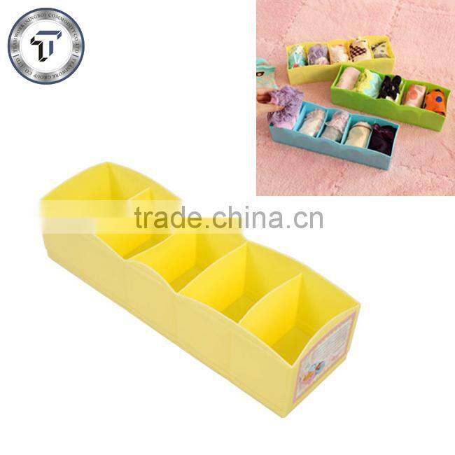 Plastic storage box for sundries