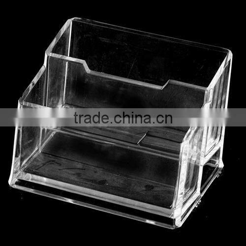 Customized Acrylic Cardcase Clear Plastic Card Holder