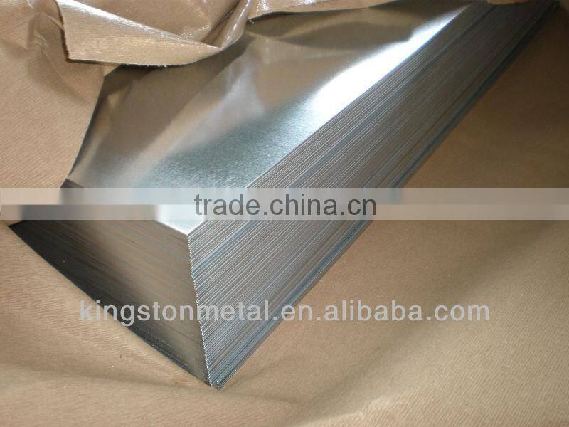 z25 Galvanized cold rolled carbon steel plate with prime quality