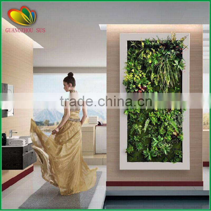 home decoration vertical fake green wall artificial grass