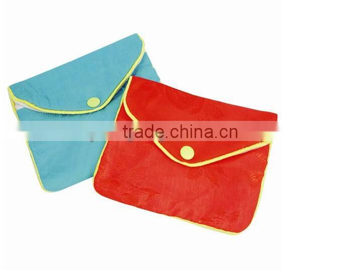 Eco-friendly fabric Pouches with Zipper, Extra Large Jewelry pouch