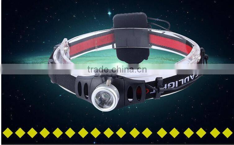 Hot Sale! Ultra Bright 500 Lumen Q5 LED Headlamp Headlight Zoomable Head Light Lamp
