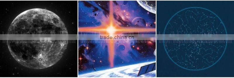 Space picture of UFO canvas art decoration painting