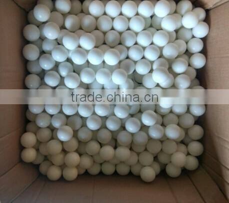 White High resilience 50mm diameter 75A hardness good quality solid polyurethane balls