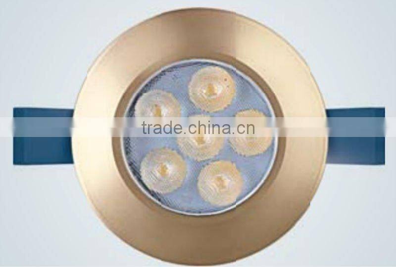 LY8009-1 Anodised aluminum body decorative ceiling light plate