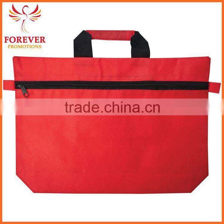 Chinese Supplier 2016 New Design Non-woven Tote Document Bag With Logo