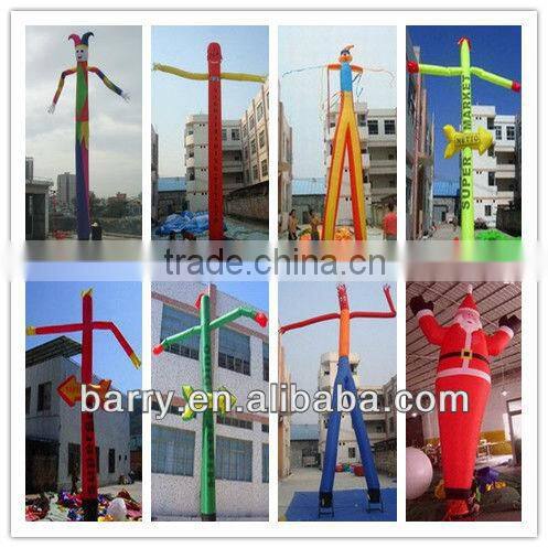 2013CE approved new material large uninhibited manner inflatable dance star