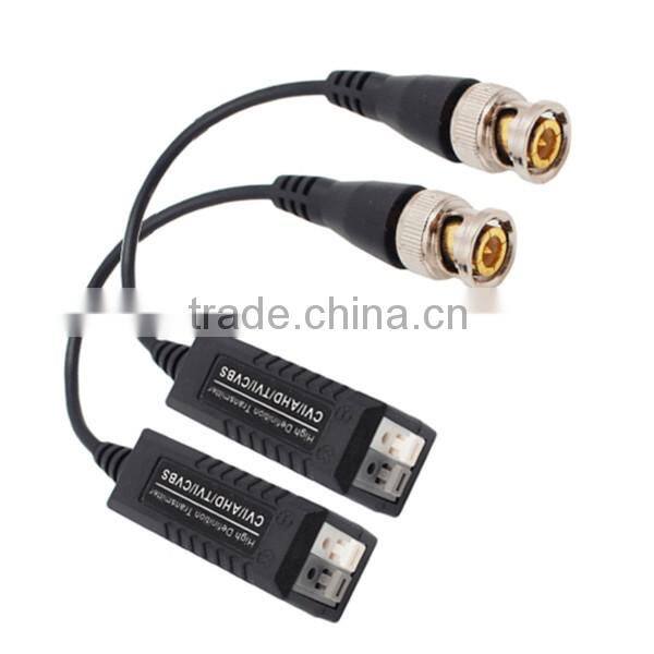 UTP twisted pair 1 channel passive CCTV HD CVI TVI ahd video balun