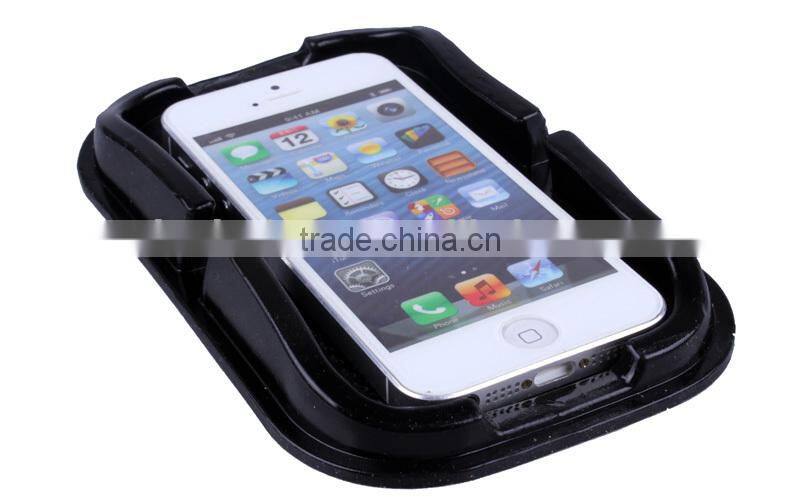Slip pad mobile phone holder