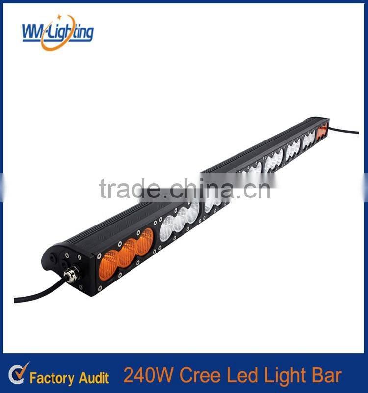 remote control 240W led light bar 10w c ree offroad led light bar
