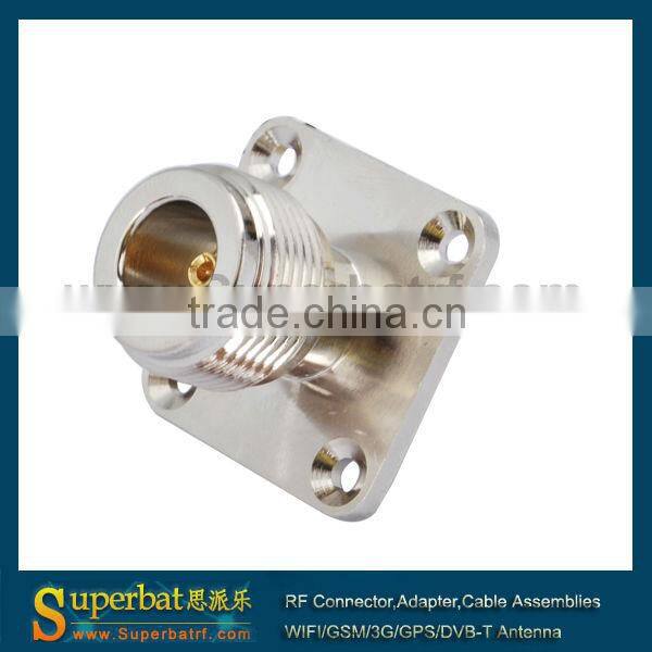 N 4 Hole panel Mount Jack with solder post terminal