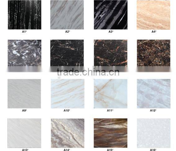 Modern marble dining table with chairs