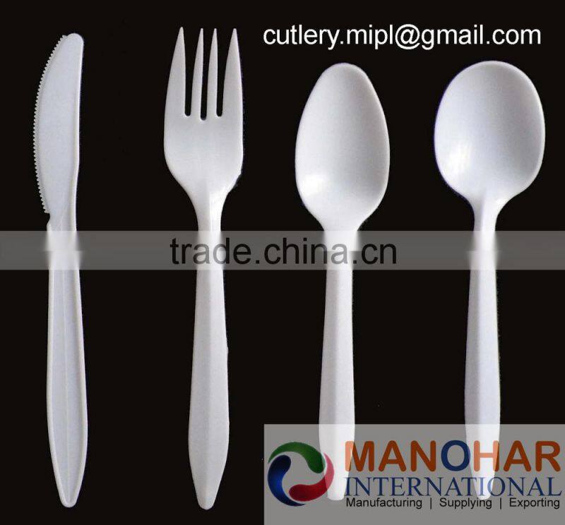 High Quality Any size disposable Cutlery set , Spoon , Fork , knife, Cutlery set Kit .