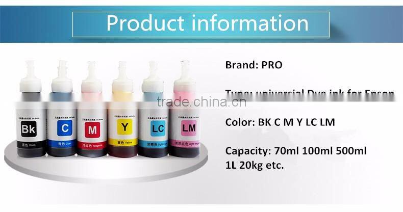 high lightfastness compatible water based dye ink