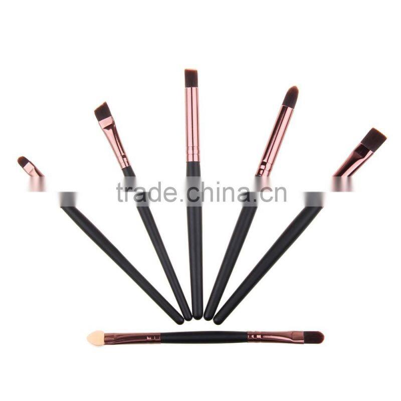 6pcs Makeup Eyeshadow Nose Shadow Smudge Brush Set Makeup Tools Kit