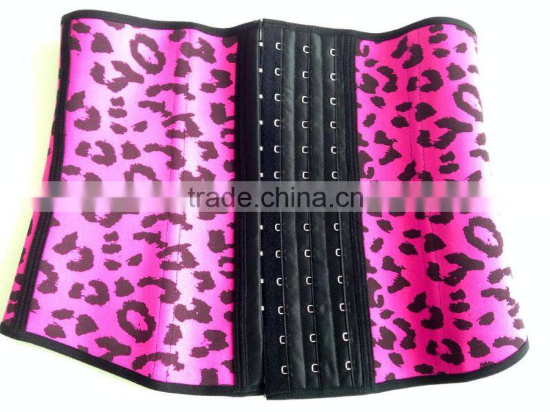 Sport Latex Rubber Waist Trainer Cincher Underbust Corset Body Shaper Shapewear