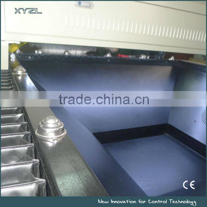 leather/fabric/rubber material Efficient laser cutting machine XYZL 1325