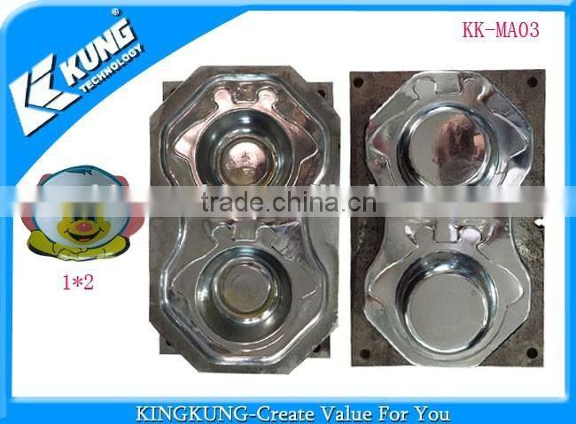1 mould 2 cavity melamine mould with excellent quality
