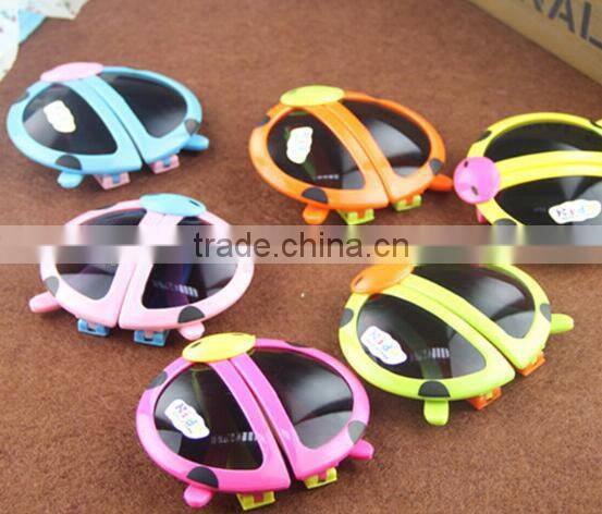 Beatles design kids sunglasses / kids folding sunglasses with beatles / ladybugs children's glasses