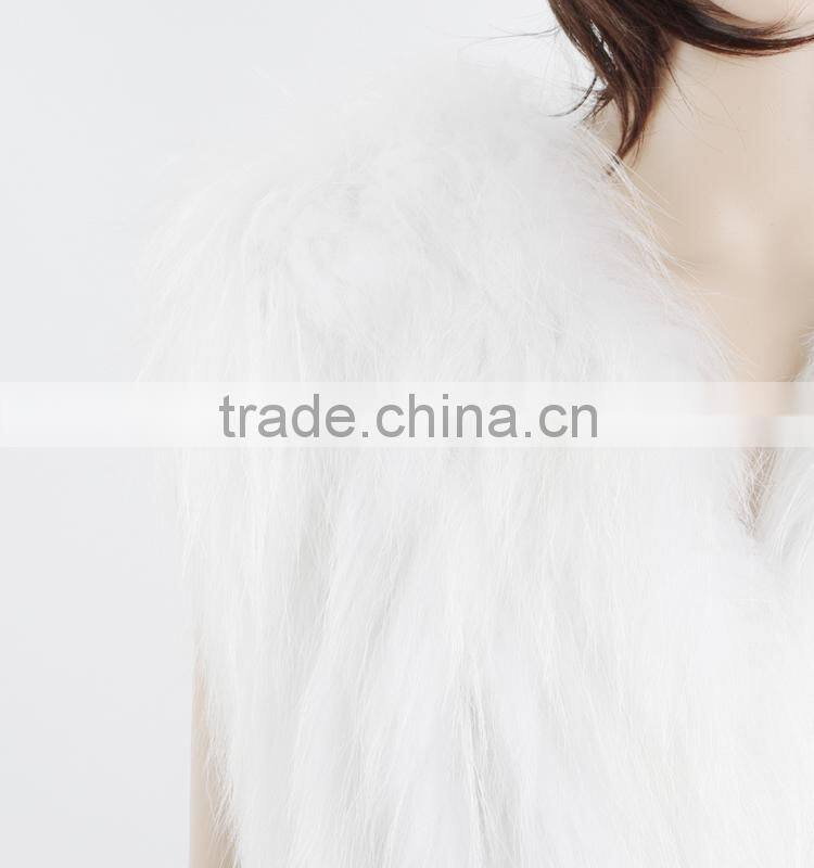 Ladies winter raccoon fur shawl KZ150065