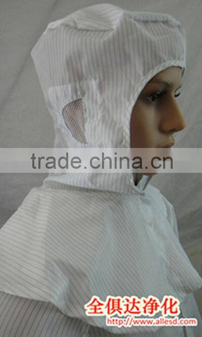 washable 5mm stripped esd work cap