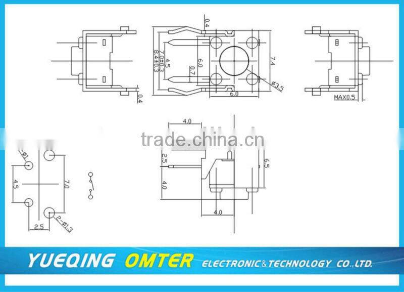 TS0631-0501c quality tact switch
