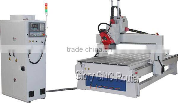 Jinan High Precision CNC Router Machinery ATC Furniture Woodworking with Rotation Spindle
