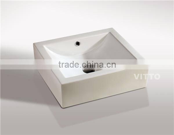 european popular square wash basin