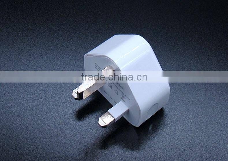 Wholesale 5V2.1A 1A Dual USB Wall Travel Charger EU UK plug mobile phone smart charger for iPhone 5 6 iPad Samsung