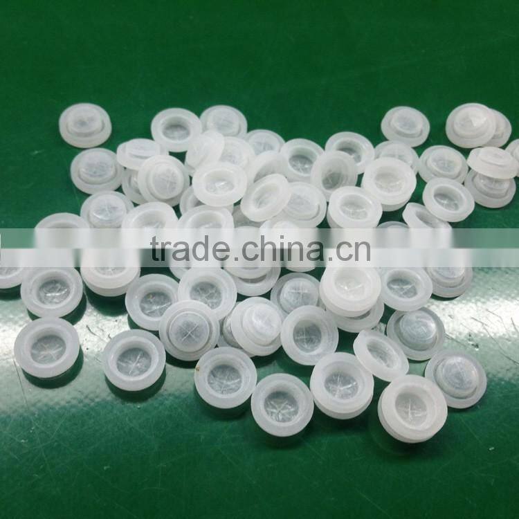 food grade water flow control one way silicone cross valve