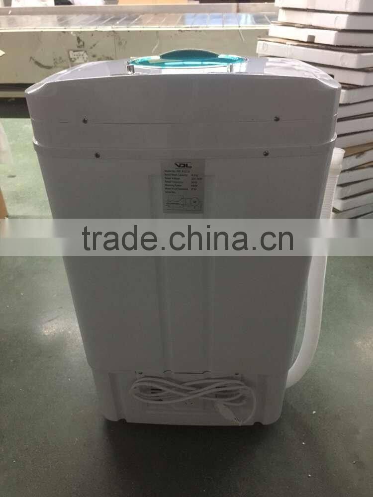 Very popular in Spain of 7.0kg single tub semi hand washing machine