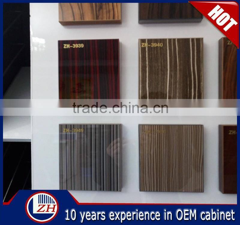 High quality UV coated mdf board plain color mdf board