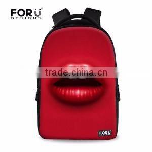 Colorful Lip Sexy Laptop Bags,Fashionable Laptop Bags,Backpack Laptop Bags
