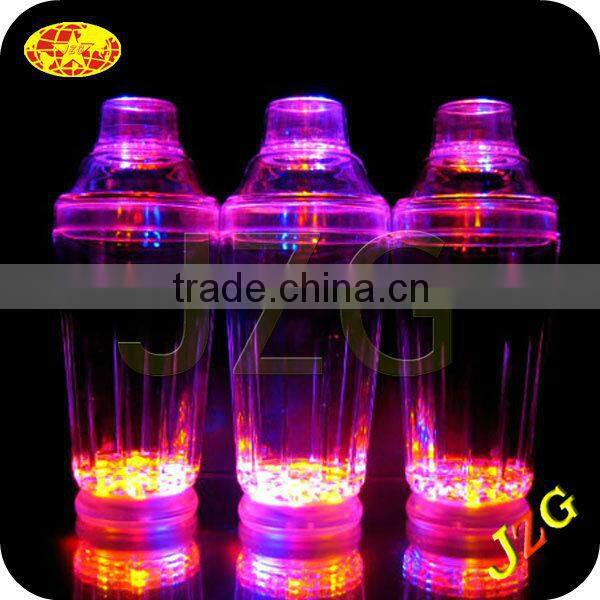China factory 300ml Glow LED wine bar cocktail shakers