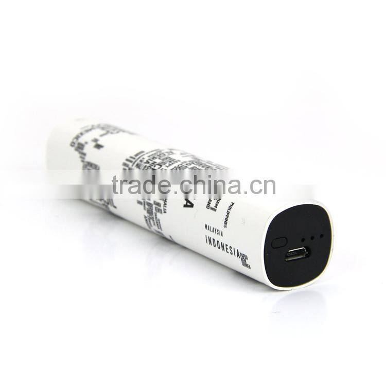 The beautiful travel accessories mobile powerbank 2600mAh