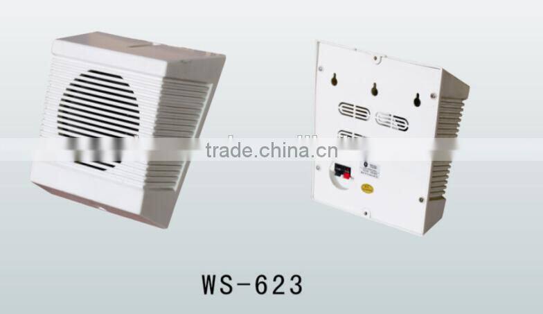 WS-623 series 2016 hot sale indoor wall hanging speaker, pa speaker box