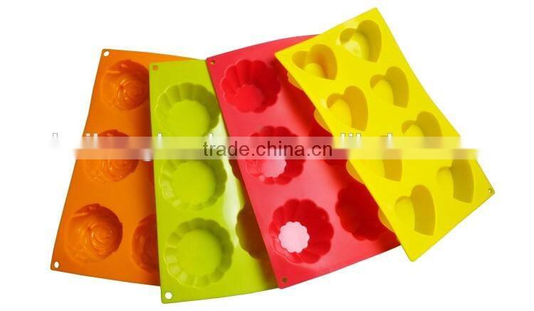 A02-21 Twelve Holes eco-friendly silicone mold for DIY cake mold baking & pastry mold