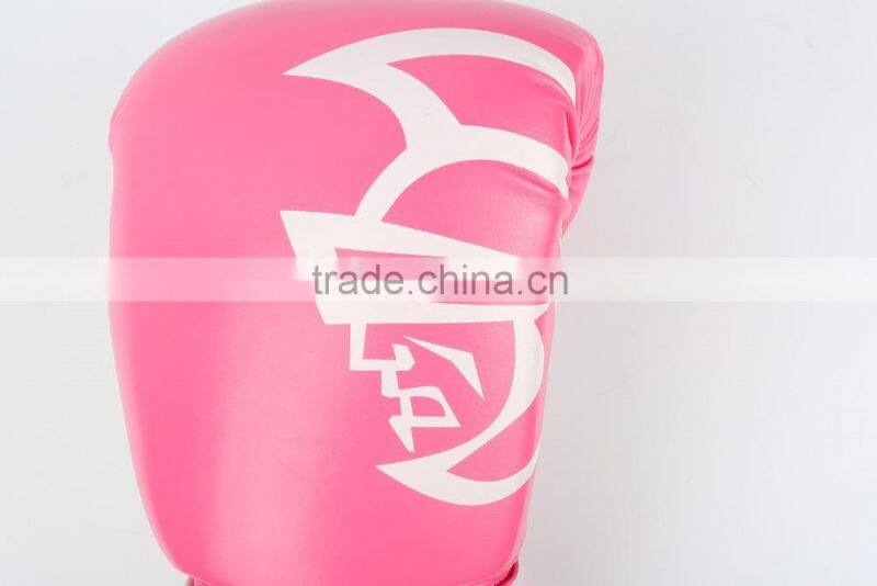 Popular Pretorian Kick Boxing Gloves Pink Women Fighting PU Leather Box Glove