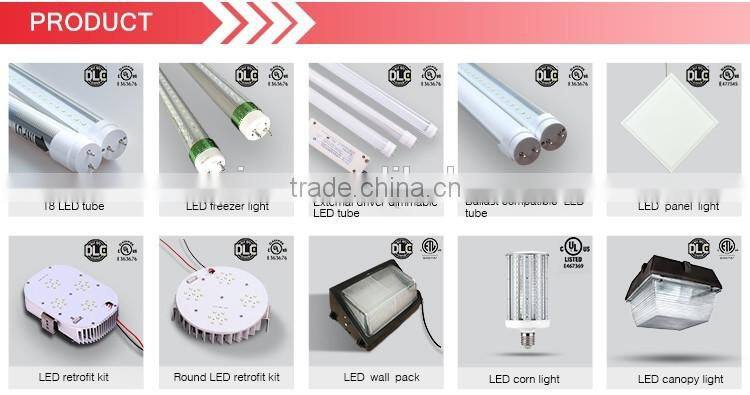 2016 tube led circular fluorescent tube freezer light double side led cooler light