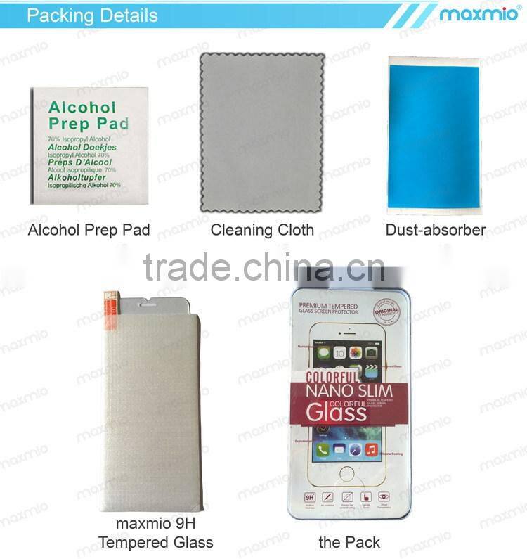 anti-scratch anti oil anti explosion flexible glass screen protector for note 7