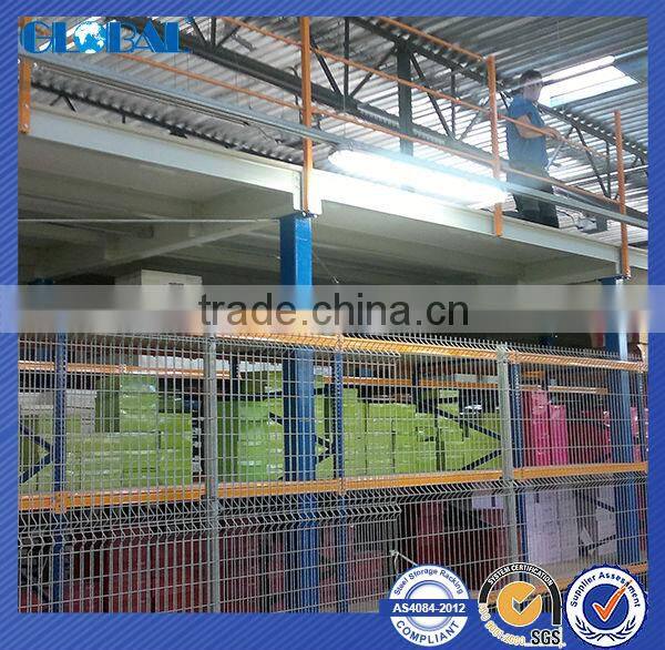 Steel Structure Mezzanine Platform Flooring B/industrial mezzanine system