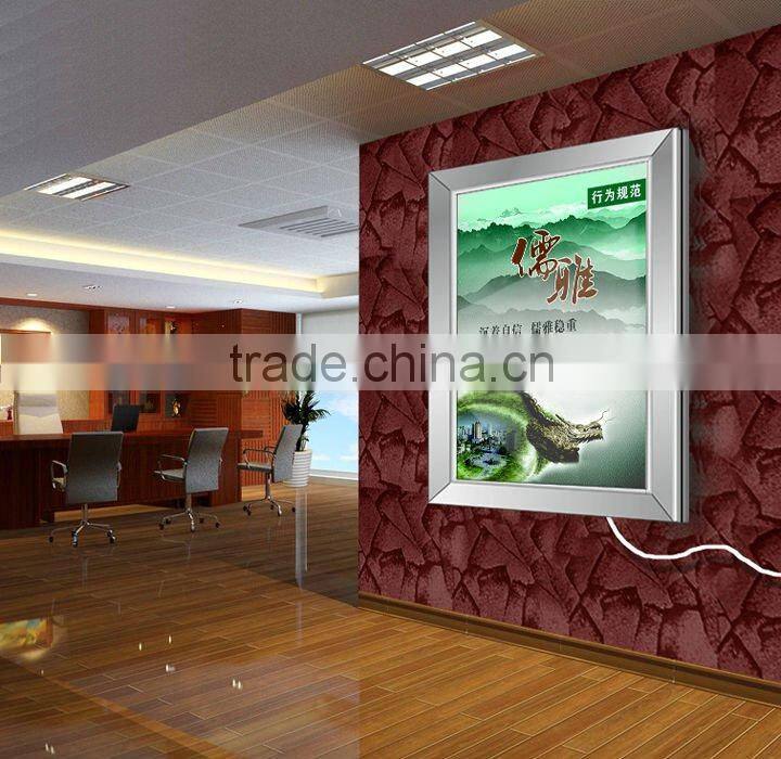 LED strips ultrathin light box, cinema light box, snap open light box