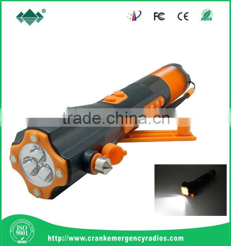 Emergency Siren Hammer With S.O.S LED Red Flashlight Used In Car