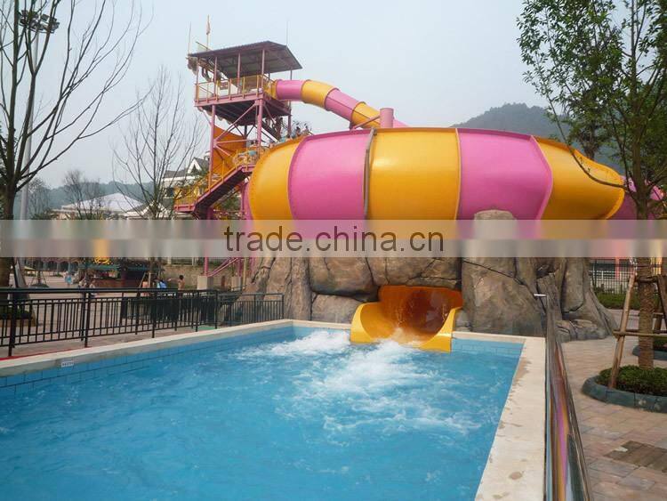 Top quality Water park waterslides large water slide