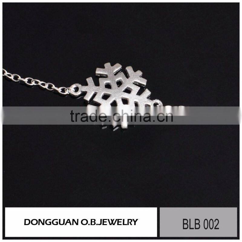 925 sterling silver chain bracelet jewelry for baby/safety material jewelry