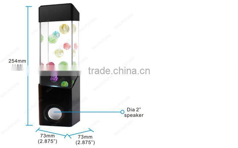 F-1218M Led Dancing Water Speaker with Marble Dancing while Clipping or Music Beats
